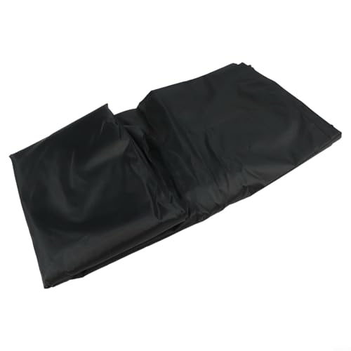 Rechteckige Poolabdeckung, UV-Schutz, wärmereflektierend, 259 x 170 cm, 300 x 201 cm, 400 x 211 cm, Schwarz (300 x 201 cm) von Vootnifig