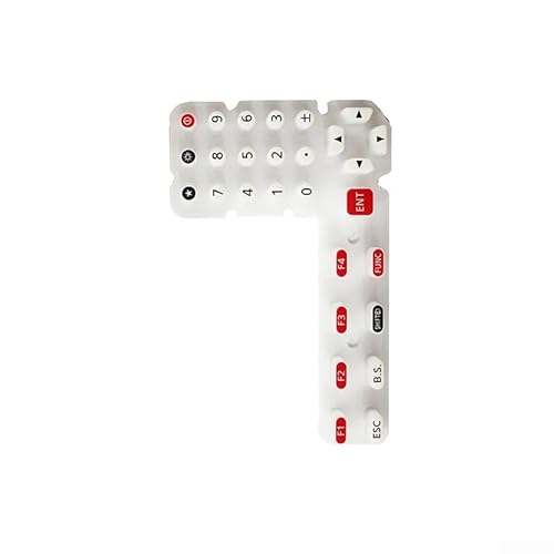 Vootnifig Silikon-Tastatur für LCD-Bildschirm für Total Station TS02 TS06 TS15 GM52 IM52 ES602G GTS1002(D) von Vootnifig