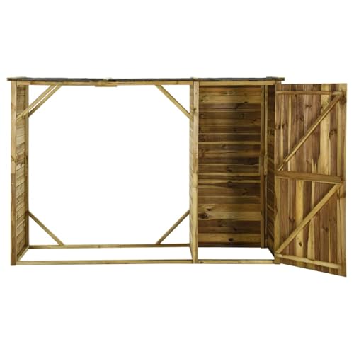 Vopese 2-in-1 Gartenhaus aus imprägniertem Kiefernholz mit Schrank - 253 x 80 x 170 cm, für Terrasse und Garten Model45137 Vopese 2-in-1 Gartenhaus aus imprägniertem Kiefernholz mit Schrank - 253 x 80 x 170 cm, für Terrasse und Garten Model45137 von Vopese