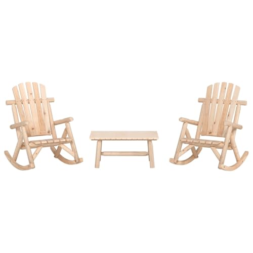 Vopese 3-TLG. Garten-Lounge-Set Massivholz Fichte Relaxsessel Model3185533 Vopese 3-TLG. Garten-Lounge-Set Massivholz Fichte Relaxsessel Model3185533 von Vopese
