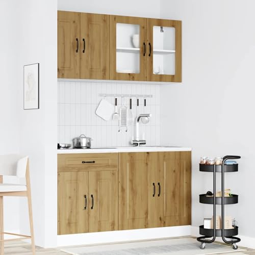 Vopese 4-TLG. Küchenschrank-Set Kalmar Artisan-Eiche Holzwerkstoff küchenschränke einzeln Model3314860 Vopese 4-TLG. Küchenschrank-Set Kalmar Artisan-Eiche Holzwerkstoff küchenschränke einzeln Model3314860 von Vopese