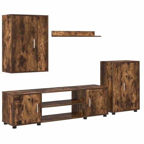 Vopese 4-teilige TV-Schrank Set 4 pcs Rauchiges Eichenholz TV-Schrank Model3397900 Vopese 4-teilige TV-Schrank Set 4 pcs Rauchiges Eichenholz TV-Schrank Model3397900 von Vopese