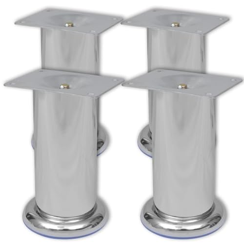 Vopese 4 x M?belfu? Sofafu? Sockelfu? Chrom rund 120 mm Sofabeine Model242158 Vopese 4 x M?belfu? Sofafu? Sockelfu? Chrom rund 120 mm Sofabeine Model242158 von Vopese