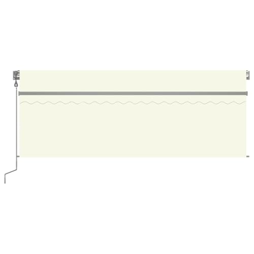 Vopese 4x3m Einziehbare Markise Creme Anthrazit Aluminium 100% Polyester PU-Beschichtung Außenbereich Model3069427 Vopese 4x3m Einziehbare Markise Creme Anthrazit Aluminium 100% Polyester PU-Beschichtung Außenbereich Model3069427 von Vopese