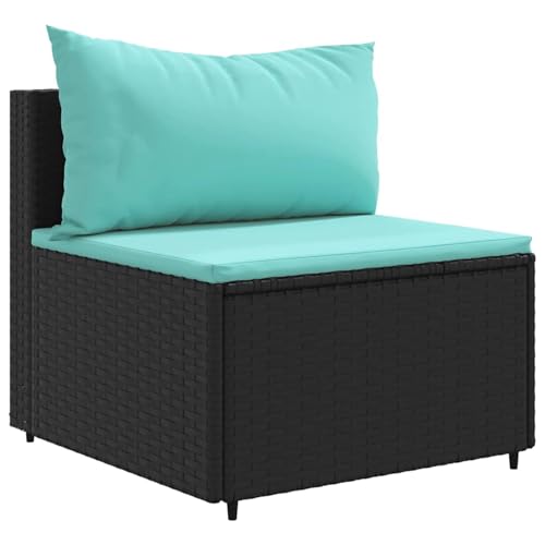 Vopese 5-TLG. Garten-Lounge-Set mit Kissen Schwarz Poly Rattan Relaxsessel Model3308012 Vopese 5-TLG. Garten-Lounge-Set mit Kissen Schwarz Poly Rattan Relaxsessel Model3308012 von Vopese
