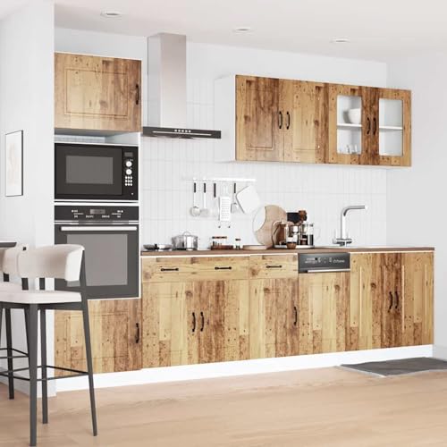 Vopese 7-TLG. Küchenschrank-Set Kalmar Altholz-Optik Holzwerkstoff küchenschränke einzeln Model3314739 Vopese 7-TLG. Küchenschrank-Set Kalmar Altholz-Optik Holzwerkstoff küchenschränke einzeln Model3314739 von Vopese