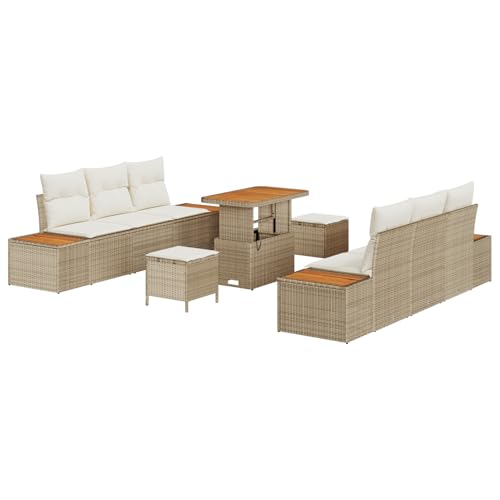 Vopese 9-teiliges Garten-Sofa-Set mit Kissen Beige Poly Rattan, 3-teiliges Garten-Essbereich-Set mit Kissen Beige Poly Rattan Terassenm?Bel Au?en Model3362871 Vopese 9-teiliges Garten-Sofa-Set mit Kissen Beige Poly Rattan, 3-teiliges Garten-Essbereich-Set mit Kissen Beige Poly Rattan Terassenm?Bel Au?en Model3362871 von Vopese