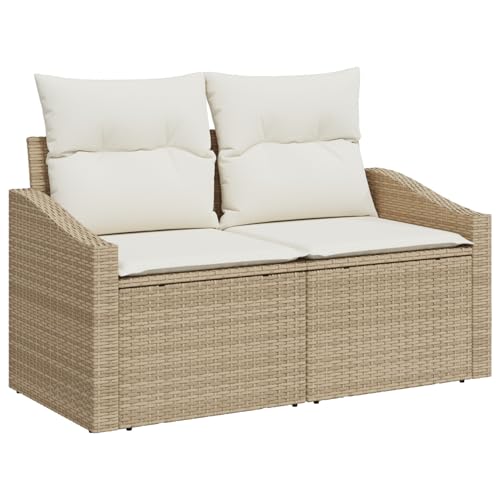 Vopese 9-teiliges Garten Sofa Set mit Kissen Braun Poly Rattan Lounge Sofa Outdoor Model3346851 Vopese 9-teiliges Garten Sofa Set mit Kissen Braun Poly Rattan Lounge Sofa Outdoor Model3346851 von Vopese