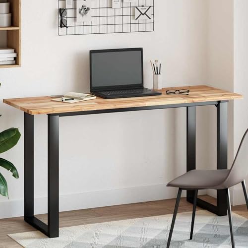 Vopese Akazienholz Tischplatte 120x50cm Rechteck, für Esstisch & Bistrotisch - Unbehandelt Model4008753 von Vopese