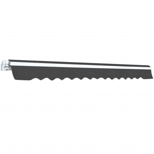 Vopese Aluminium Markise Garten Anthrazit 450x300cm PU-Beschichtung Wandmontage Model275568 von Vopese