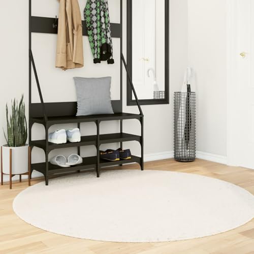 Vopese Beige Teppich Oviedo 160 cm, 100% Polyester, für Wohnzimmer & Schlafzimmer - Schadstoffgeprüft nach Oeko-TEX Model375502 von Vopese