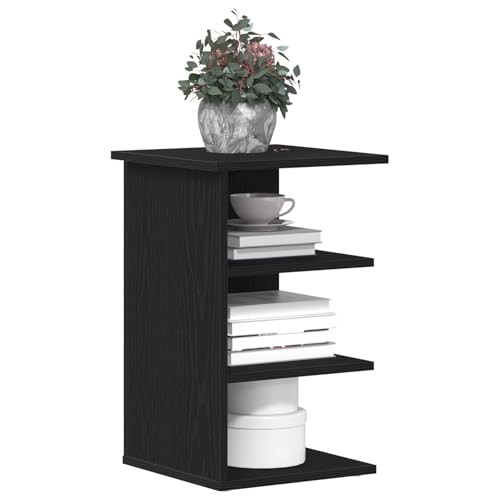 Vopese Beistellschrank Schwarz Eiche 35x35x55 cm Holzwerkstoff Buffetschrank Model862602 Vopese Beistellschrank Schwarz Eiche 35x35x55 cm Holzwerkstoff Buffetschrank Model862602 von Vopese