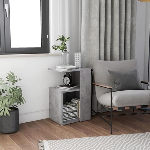 Vopese Beistelltisch Betongrau 36x30x56 cm Holzwerkstoff Wohnzimmertisch Model802997 Vopese Beistelltisch Betongrau 36x30x56 cm Holzwerkstoff Wohnzimmertisch Model802997 von Vopese