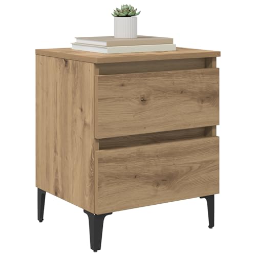 Vopese Bettkommoden 2 Stück Artisan Eiche 40x35x50 cm Nachtschrank Model871921 Vopese Bettkommoden 2 Stück Artisan Eiche 40x35x50 cm Nachtschrank Model871921 von Vopese