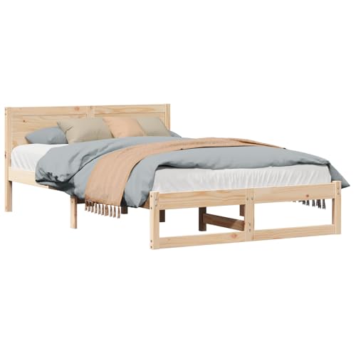 Vopese Bettrahmen Natürlich Kiefernholz 120 x 190 cm Langlebig Massivholz Bettgestell Model873283 Vopese Bettrahmen Natürlich Kiefernholz 120 x 190 cm Langlebig Massivholz Bettgestell Model873283 von Vopese