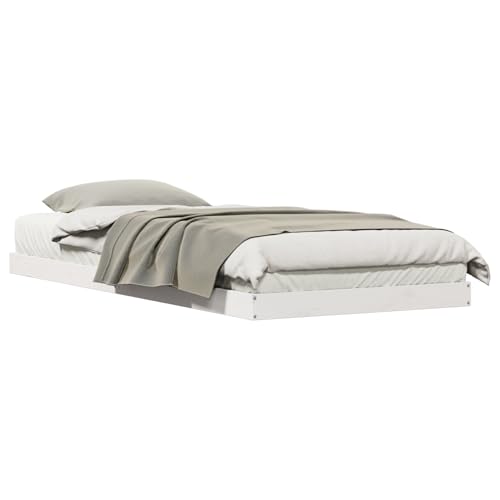 Vopese Bodenbett Weiß 90x210 cm Massivholz Kiefer Bodenbett Model869735 Vopese Bodenbett Weiß 90x210 cm Massivholz Kiefer Bodenbett Model869735 von Vopese