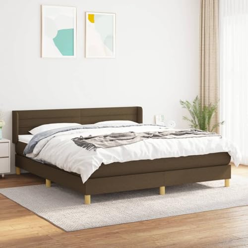 Vopese Boxspringbett Dunkelbraun mit Einzeltaschenfederkernmatratze, 203x183x78/88 cm - für erholsamen Schlaf Model3130372 Vopese Boxspringbett Dunkelbraun mit Einzeltaschenfederkernmatratze, 203x183x78/88 cm - für erholsamen Schlaf Model3130372 von Vopese