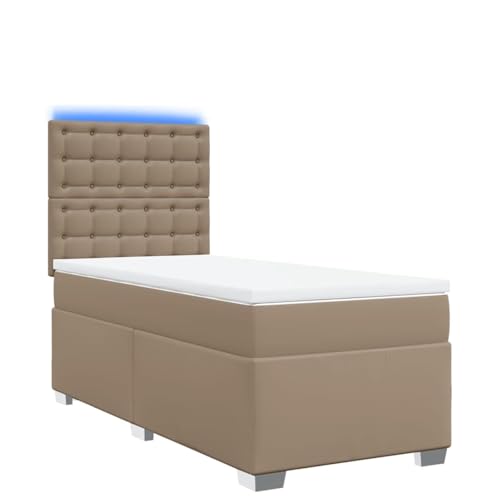 Vopese Boxspringbett Matratze Cappuccino-Braun 100x200cm Kunstleder Federbett Model3293011 Vopese Boxspringbett Matratze Cappuccino-Braun 100x200cm Kunstleder Federbett Model3293011 von Vopese