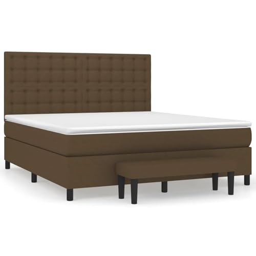 Vopese Boxspringbett mit Matratze Dunkelbraun 180x200 cm Stoff Federbett Model3136936 Vopese Boxspringbett mit Matratze Dunkelbraun 180x200 cm Stoff Federbett Model3136936 von Vopese