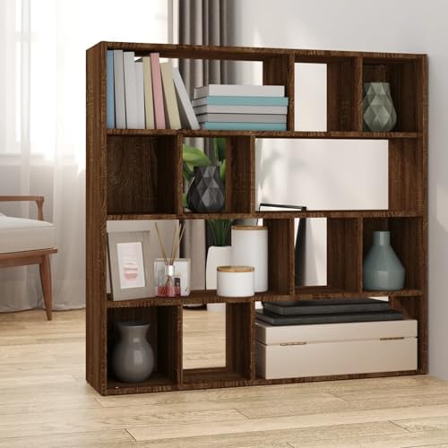 Vopese Bücherregal/Raumteiler Braun Eichen-Optik 105x24x102 cm Standregal Model823252 Vopese Bücherregal/Raumteiler Braun Eichen-Optik 105x24x102 cm Standregal Model823252 von Vopese