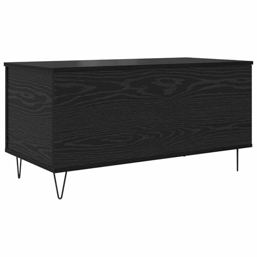 Vopese Couchtisch Schwarze Eiche 90 x 44.5 x 45 cm Holzwerkstoff Couchtisch Model879617 von Vopese