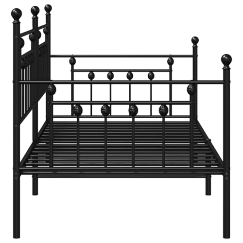 Vopese Daybed Rahmen Schwarz 90x190 cm Stahl Schlafcouch Model42002658 Vopese Daybed Rahmen Schwarz 90x190 cm Stahl Schlafcouch Model42002658 von Vopese