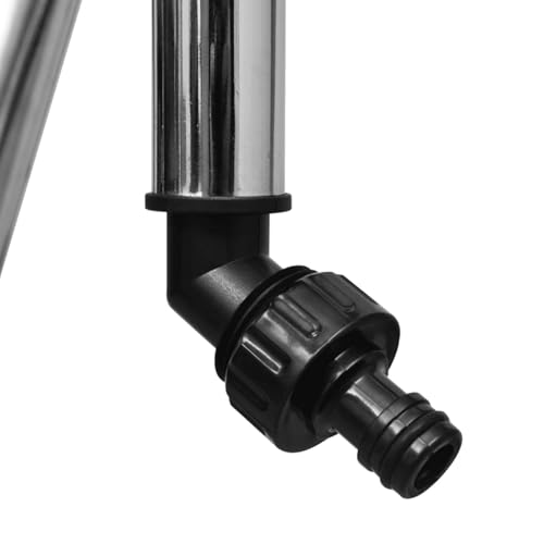Vopese Edelstahl Stativ Sprinkler - Rasen Bewässerung 24m Durchmesser, Gartenbewässerungssystem Model40913 von Vopese