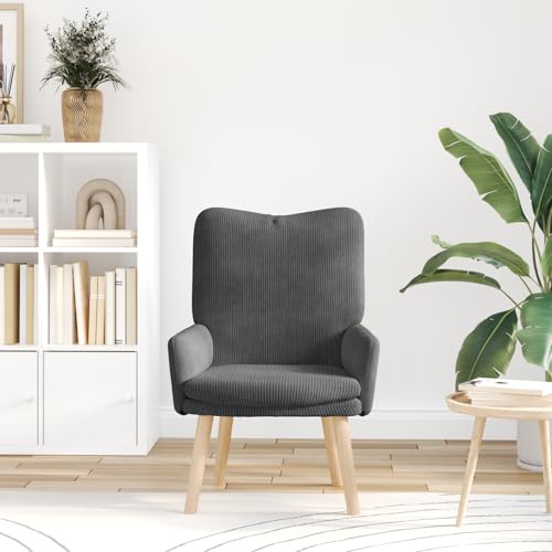 Vopese Entspannungsstuhl Dunkelgrau Corduroy Stoff Relaxsessel Model42001796 Vopese Entspannungsstuhl Dunkelgrau Corduroy Stoff Relaxsessel Model42001796 von Vopese