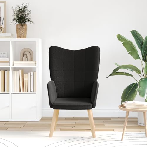 Vopese Entspannungsstuhl Schwarz Lockiges Wollähnliches Gewebe Relaxsessel Model42001781 Vopese Entspannungsstuhl Schwarz Lockiges Wollähnliches Gewebe Relaxsessel Model42001781 von Vopese