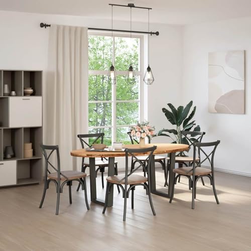 Vopese Esstisch Hellbraun 200x100x74 cm Massivholz Eiche Oval Esstisch Model3305316 Vopese Esstisch Hellbraun 200x100x74 cm Massivholz Eiche Oval Esstisch Model3305316 von Vopese