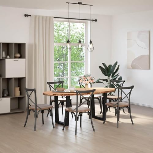 Vopese Esstisch Hellbraun 200x100x74 cm Massivholz Eiche Oval Esstisch Model3305328 Vopese Esstisch Hellbraun 200x100x74 cm Massivholz Eiche Oval Esstisch Model3305328 von Vopese