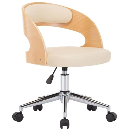 Vopese Esszimmerstuhl Drehbar Creme Bugholz und Kunstleder Esszimmerstuhl Model287423 Vopese Esszimmerstuhl Drehbar Creme Bugholz und Kunstleder Esszimmerstuhl Model287423 von Vopese