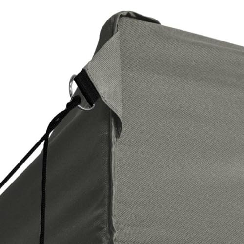 Vopese Faltbares Partyzelt Anthrazit 280x410x315 cm - UV- und wasserbeständig, für Outdoor-Events Model48895 von Vopese