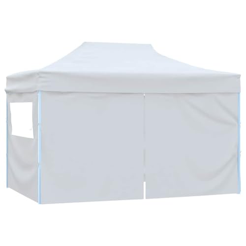 Vopese Faltbares Partyzelt Weiß 280x410x315 cm, 600D Oxford, für Outdoor-Events Model48900 von Vopese