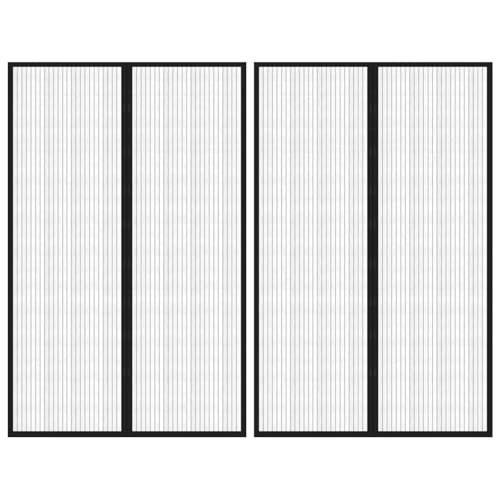 Vopese Fliegengitter-Türvorh?nge 2 STK. Magnet Schwarz 220x130 cm Türvorhang Model314689 Vopese Fliegengitter-Türvorh?nge 2 STK. Magnet Schwarz 220x130 cm Türvorhang Model314689 von Vopese