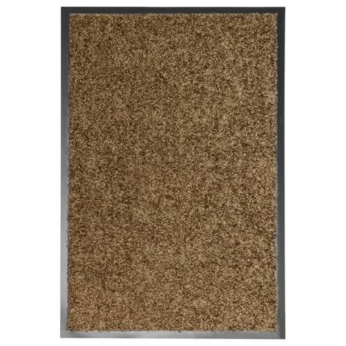 Vopese Fu?Matte Waschbar Braun 40x60 cm Eingangsteppich Model323433 Vopese Fu?Matte Waschbar Braun 40x60 cm Eingangsteppich Model323433 von Vopese