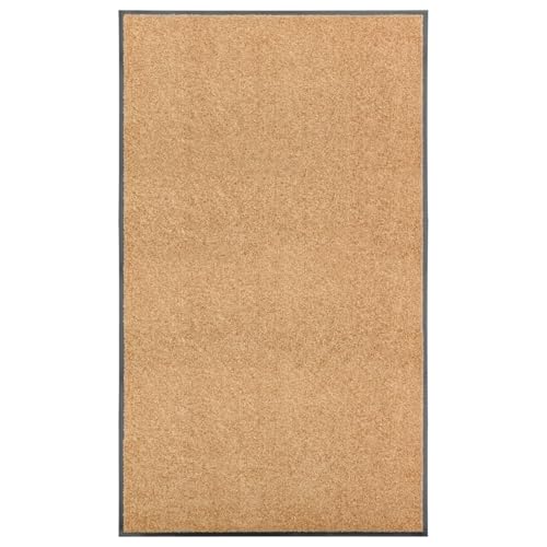 Vopese Fu?Matte Waschbar Creme 90x150 cm Eingangsteppich Model323467 von Vopese