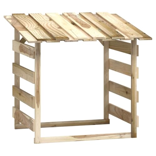 Vopese Garten-Pergola Holz Überdachung Dekoration Eingang Durchgang 100x90x100cm - Grün imprägniertes Kiefernholz Model3096645 von Vopese