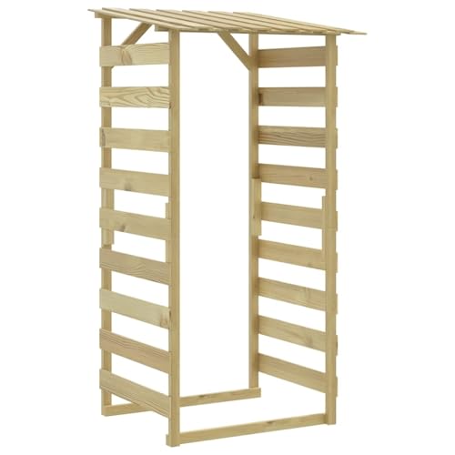 Vopese Garten-Pergola Holz Überdachung Dekoration Eingang Durchgang 100x90x200cm - Grün imprägniertes Kiefernholz Model3096649 von Vopese