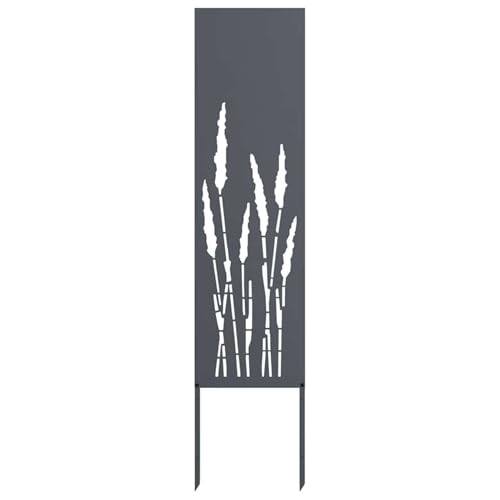 Vopese Garten Sichtschutz-Leinwand Anthrazit 32 x 140 cm Sichtschutz Model876240 von Vopese