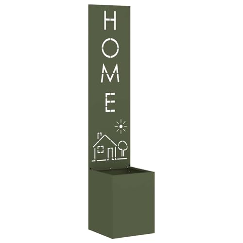 Vopese Garten Sichtschutz-Leinwand Olivgrün 32 x 140 cm Sichtschutz Model876423 von Vopese