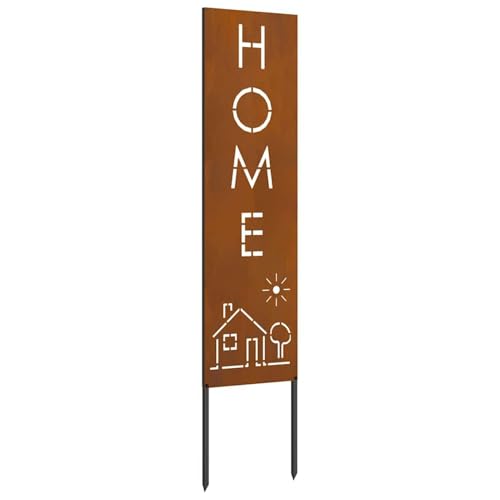 Vopese Garten Sichtschutz-Leinwand Rostig 32 x 140 cm Sichtschutz Model876272 von Vopese