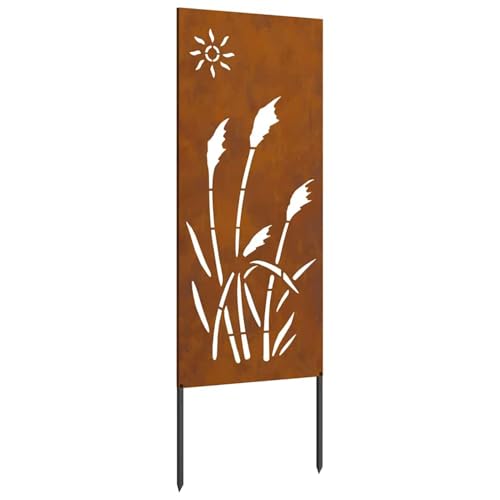 Vopese Garten Sichtschutz-Leinwand Rostig 50 x 140 cm Sichtschutz Model876279 von Vopese