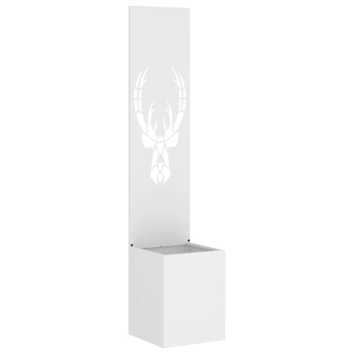Vopese Garten Sichtschutz-Leinwand Tiermuster Weiß 32 x 140 cm Sichtschutz Model876414 von Vopese