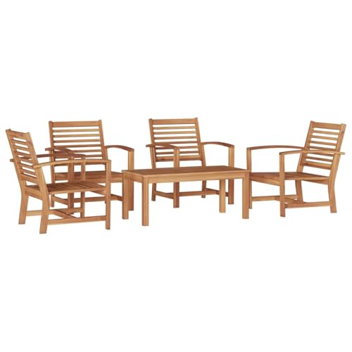 Vopese Garten-Sofa-Set 5 pcs Natur Teak-Massivholz Sofa Im Freien Model3356861 von Vopese