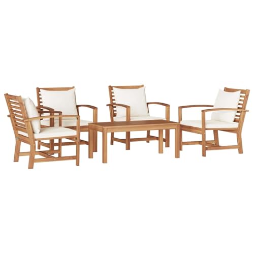 Vopese Garten-Sofa-Set 5 pcs Natur Teak-Massivholz Sofa Im Freien Model3356862 von Vopese