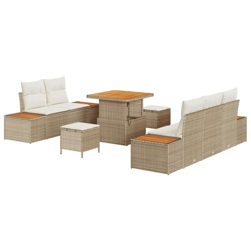 Vopese Garten-Sofa-Set mit Kissen 8 pcs Beige, Creme 80 x 80 x 71 cm Sofa Im Freien Model3364806 Vopese Garten-Sofa-Set mit Kissen 8 pcs Beige, Creme 80 x 80 x 71 cm Sofa Im Freien Model3364806 von Vopese