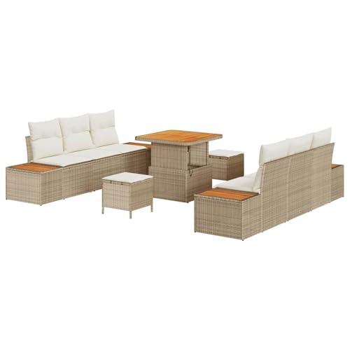 Vopese Garten-Sofa-Set mit Kissen 9 pcs Beige, Creme 80 x 80 x 71 cm Sofa Im Freien Model3364816 Vopese Garten-Sofa-Set mit Kissen 9 pcs Beige, Creme 80 x 80 x 71 cm Sofa Im Freien Model3364816 von Vopese