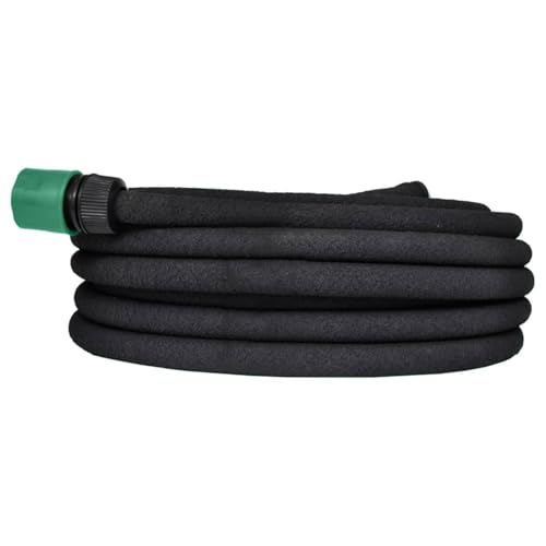 Vopese Gartenbewässerungsschlauch 50m lang, gummi, Universalanschluss, für effiziente Berieselung Model40915 von Vopese