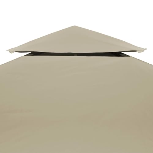 Vopese Gartenpavillon Dachplane Beige 3x4m PVC beschichtet, für Entspannung im Freien Model40881 von Vopese